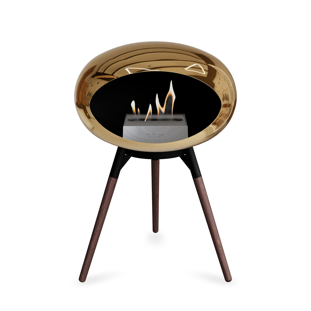 Le Feu Ground Low Dome &lt;br&gt;Chromed Rose Gold