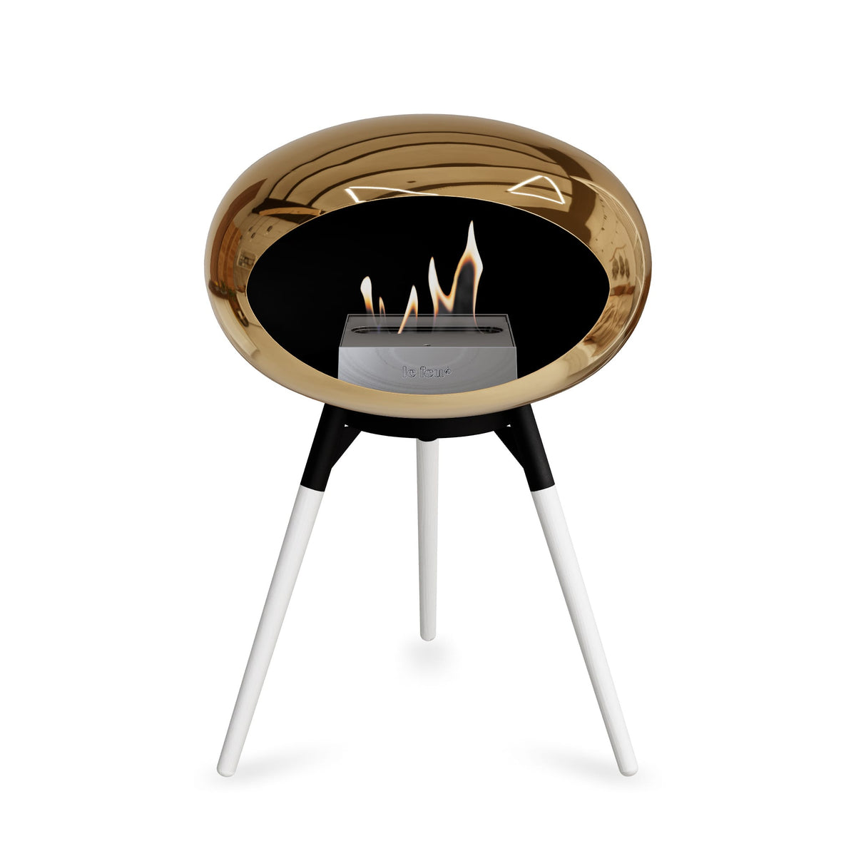 Le Feu Ground Low Dome &lt;br&gt;Chromed Rose Gold