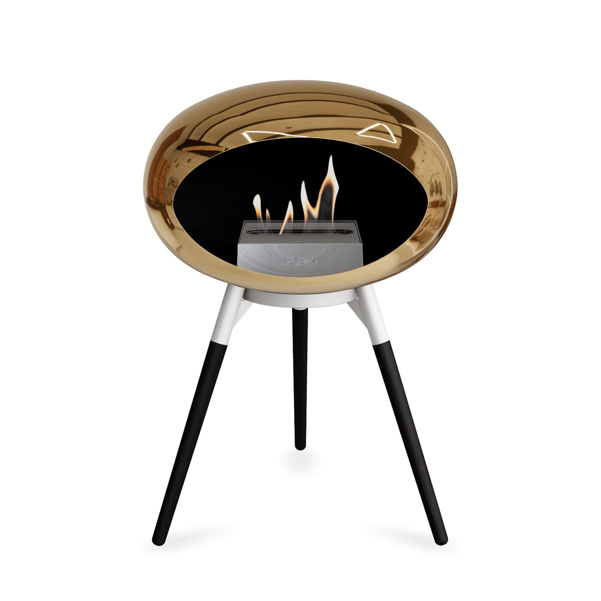 Le Feu Ground Low Dome &lt;br&gt;Chromed Rose Gold