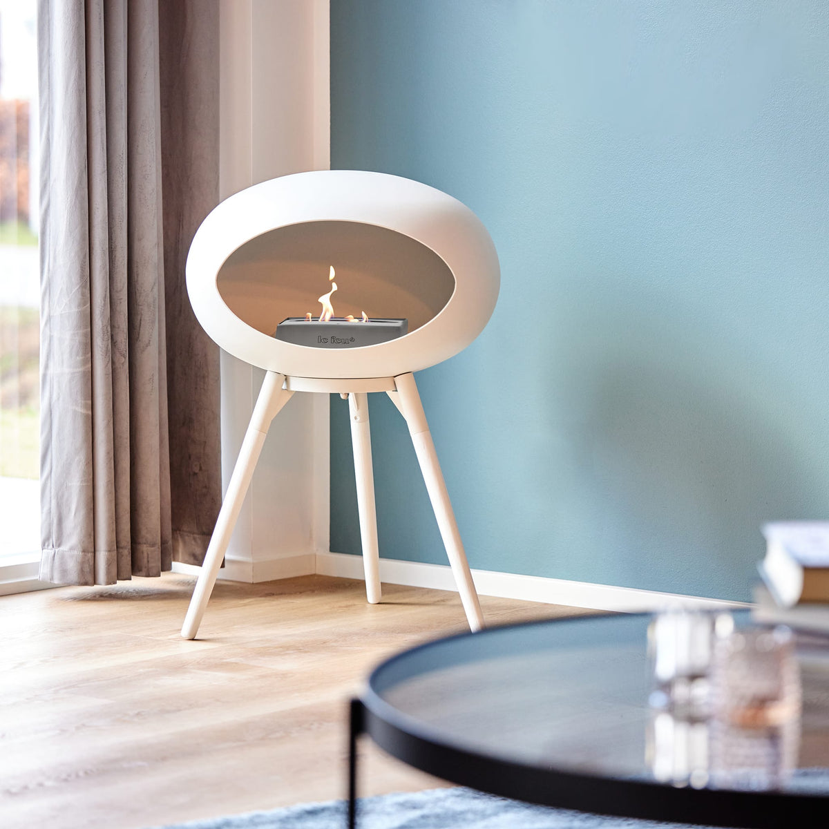 Le Feu Ground Low Dome &lt;br&gt;White