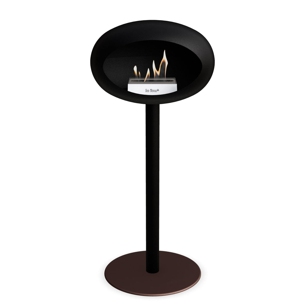 Le Feu Steel High Dome &lt;br&gt;Black