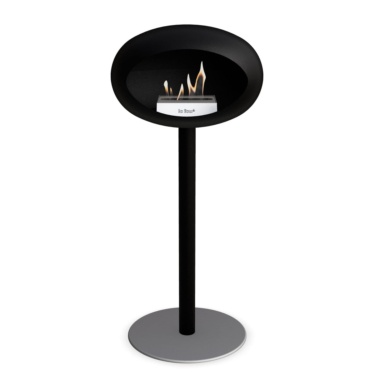 Le Feu Steel High Dome &lt;br&gt;Black