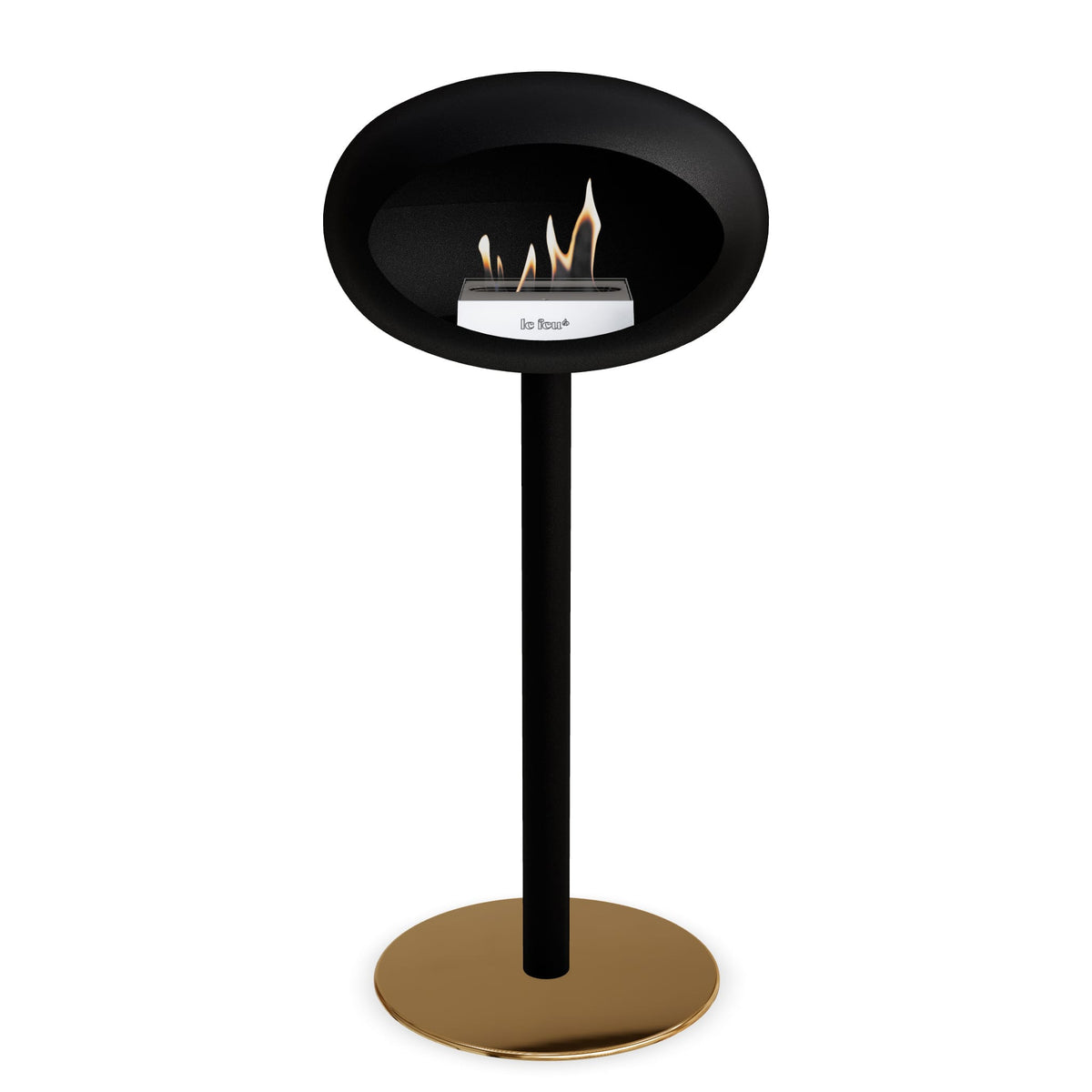 Le Feu Steel High Dome &lt;br&gt;Black