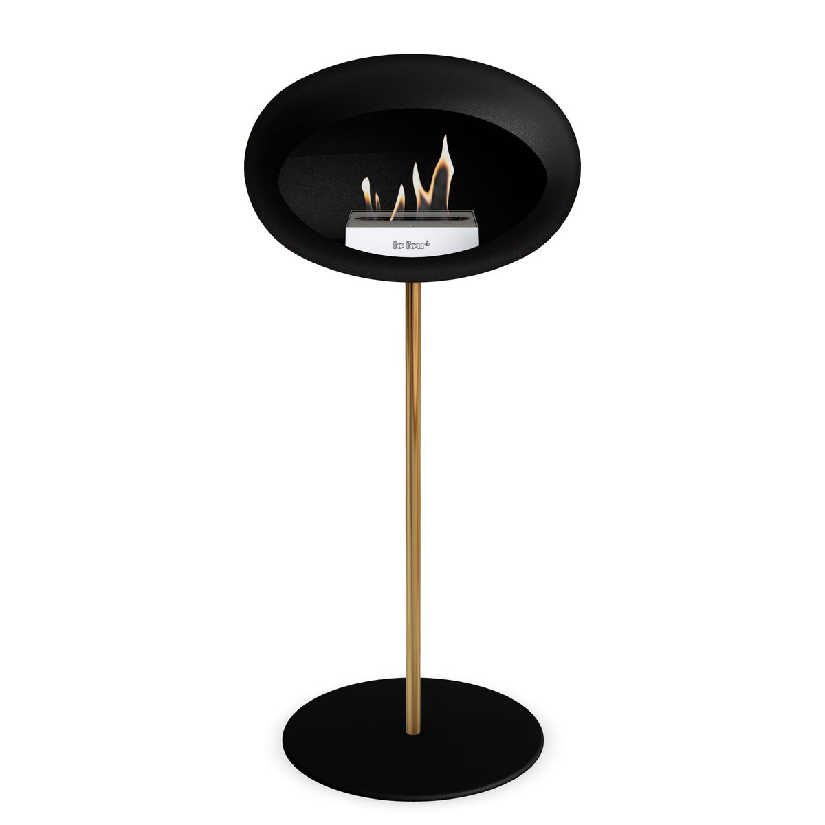 Le Feu Steel High Dome &lt;br&gt;Black