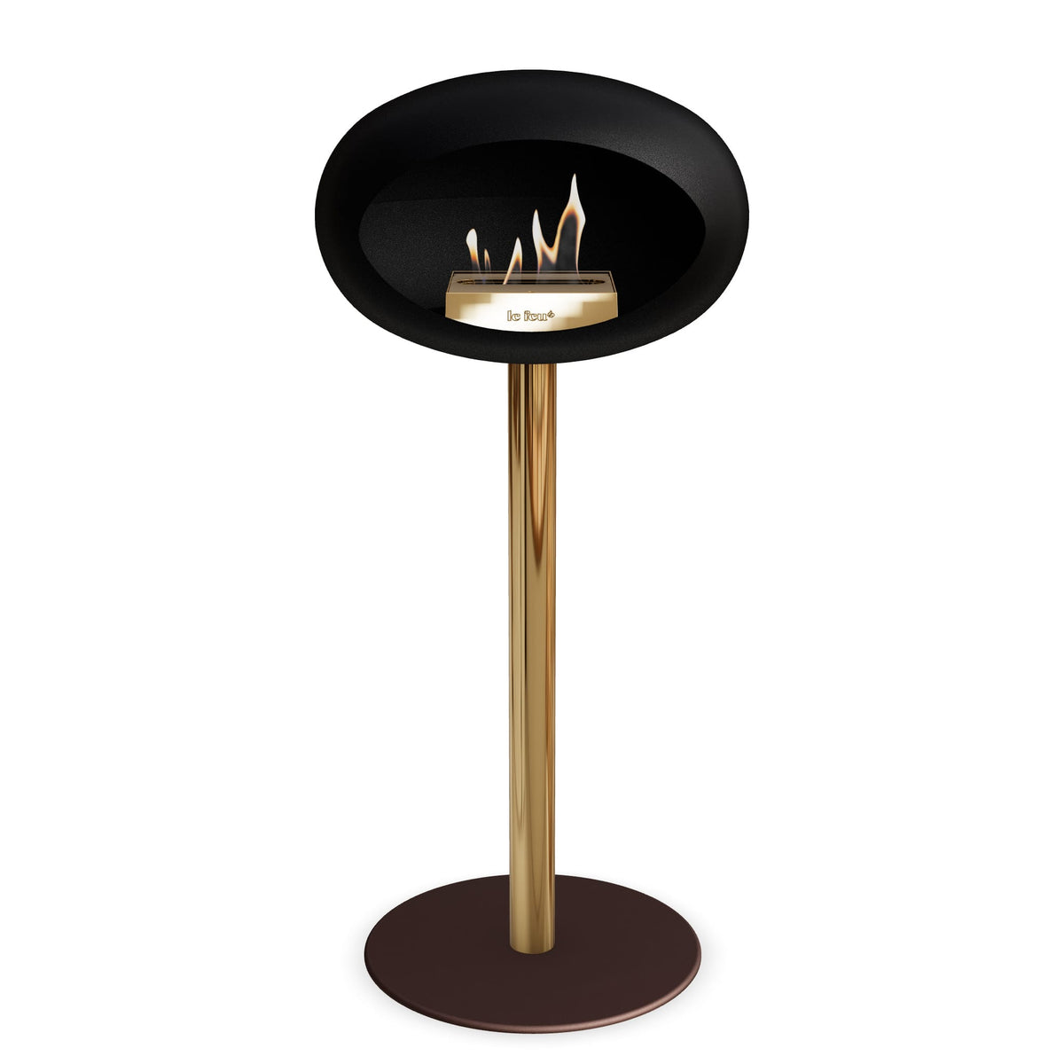 Le Feu Steel High Dome &lt;br&gt;Black