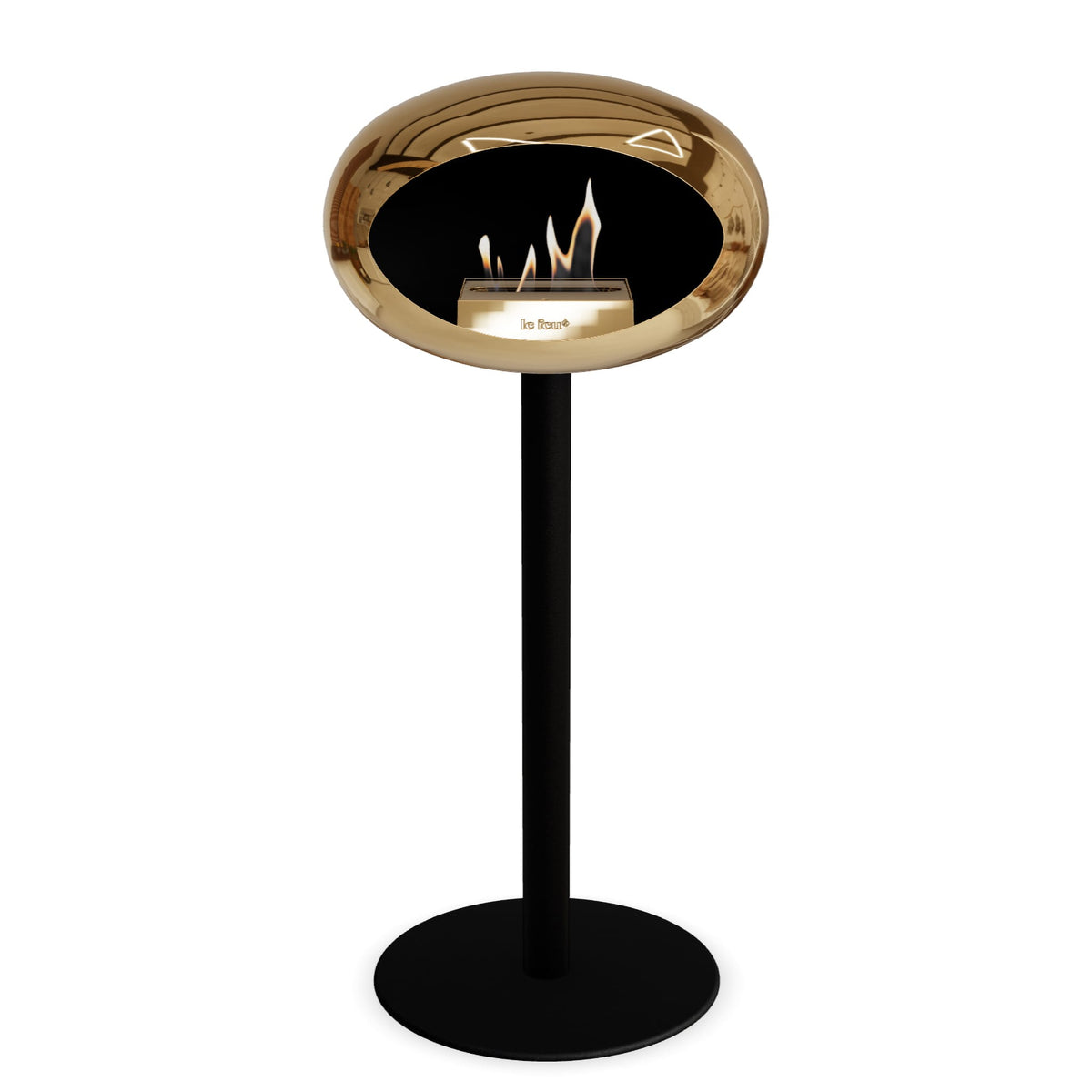 Le Feu Steel High Dome &lt;br&gt;Chromed Rose Gold