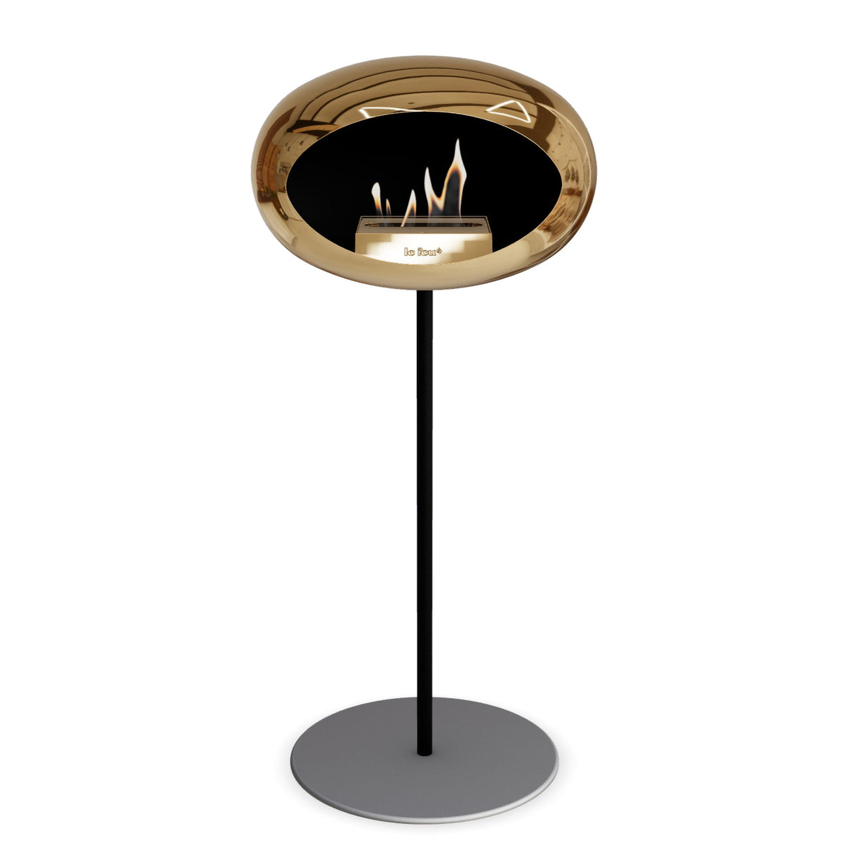 Le Feu Steel High Dome &lt;br&gt;Chromed Rose Gold
