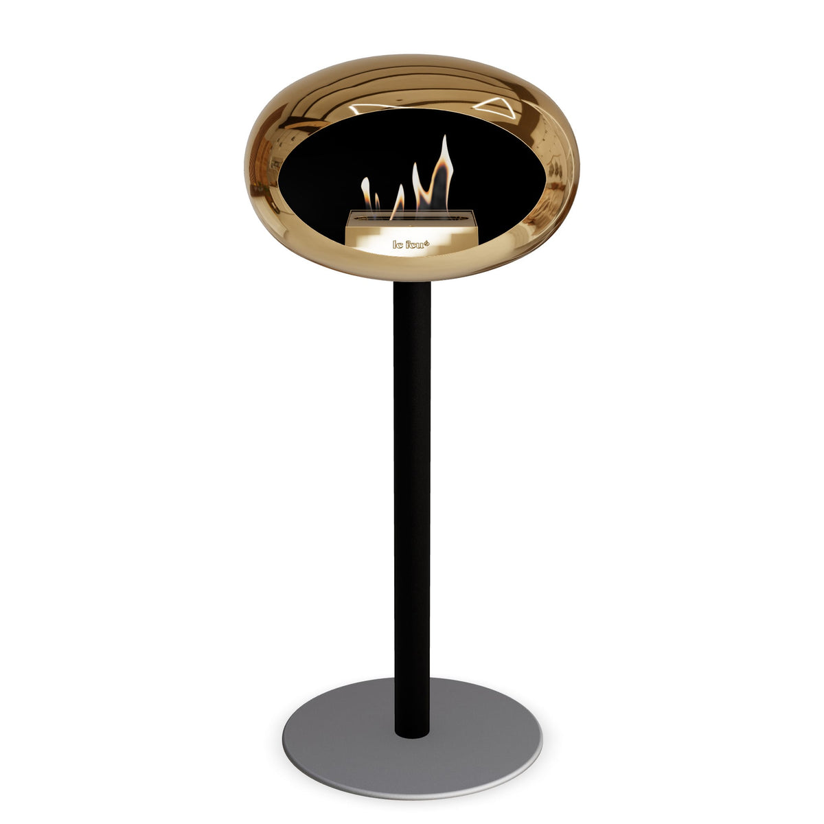 Le Feu Steel High Dome &lt;br&gt;Chromed Rose Gold