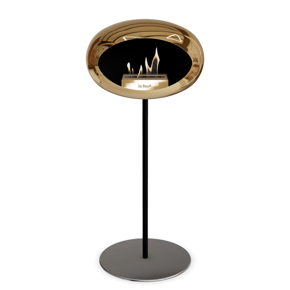 Le Feu Steel High Dome &lt;br&gt;Chromed Rose Gold