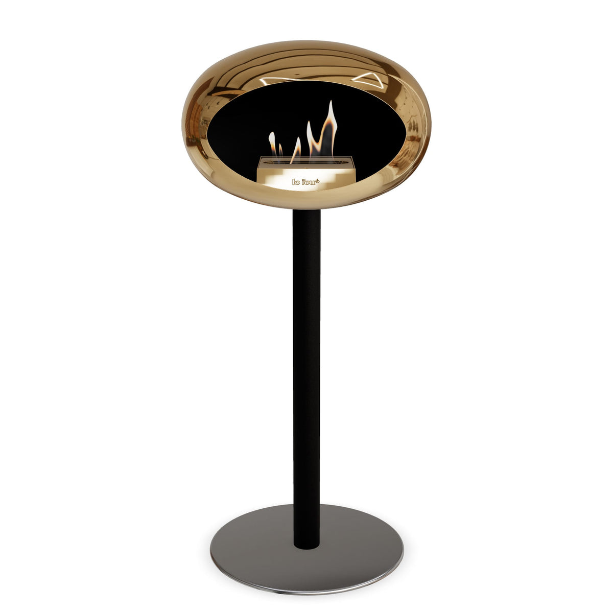 Le Feu Steel High Dome &lt;br&gt;Chromed Rose Gold