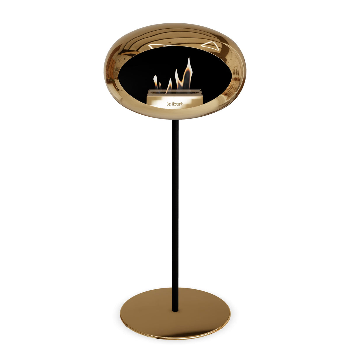 Le Feu Steel High Dome &lt;br&gt;Chromed Rose Gold