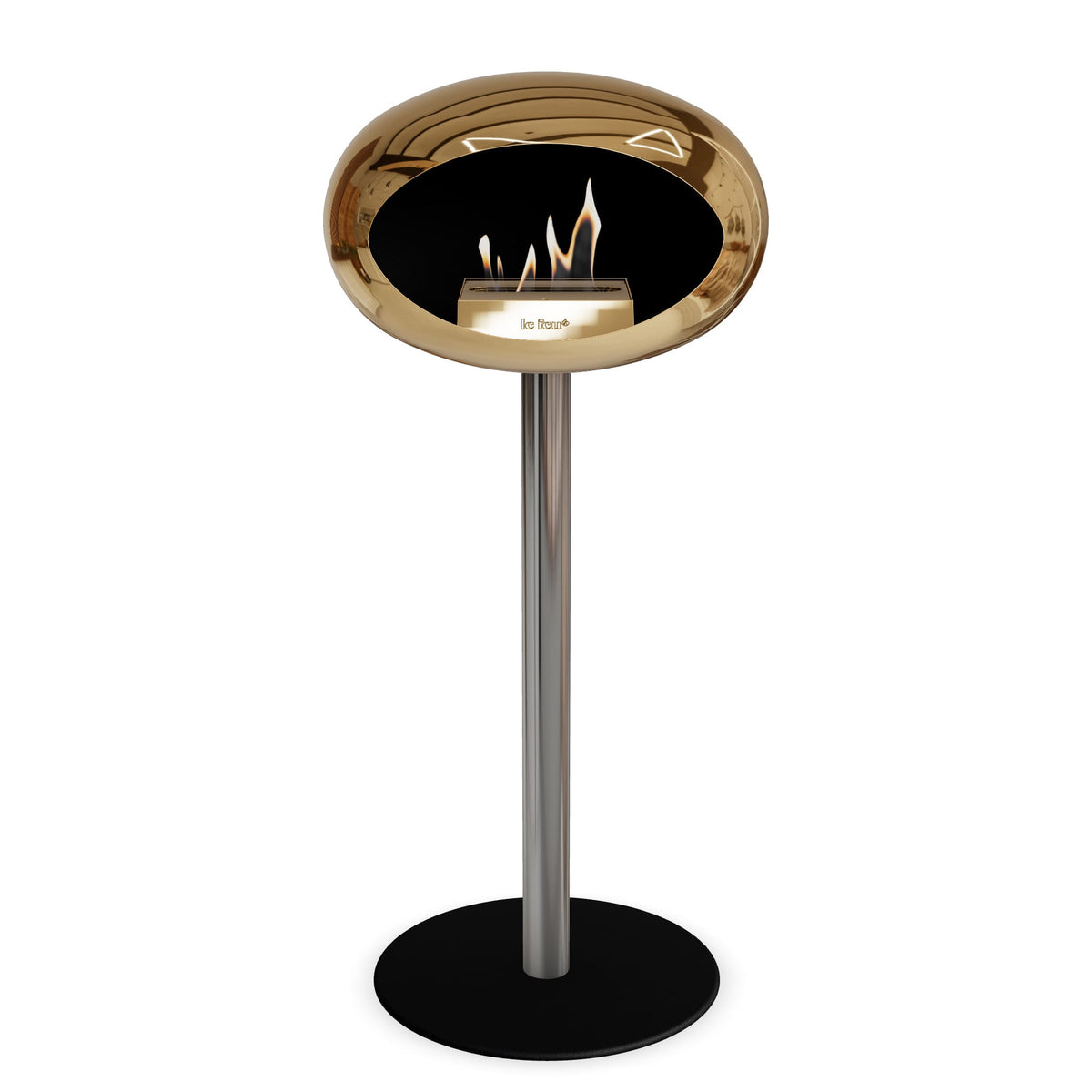 Le Feu Steel High Dome &lt;br&gt;Chromed Rose Gold