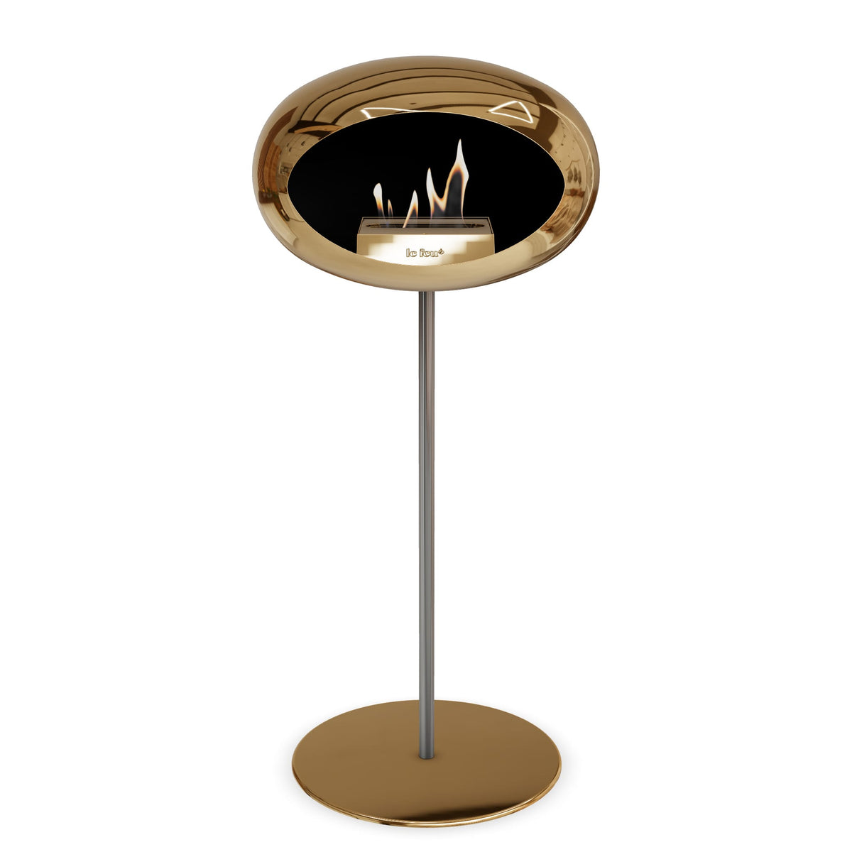 Le Feu Steel High Dome &lt;br&gt;Chromed Rose Gold