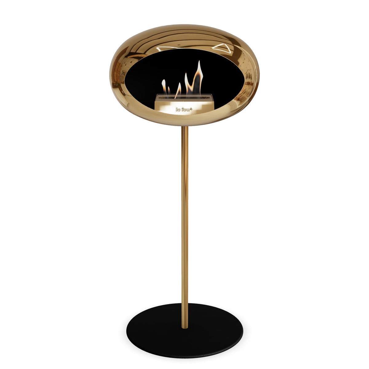 Le Feu Steel High Dome &lt;br&gt;Chromed Rose Gold