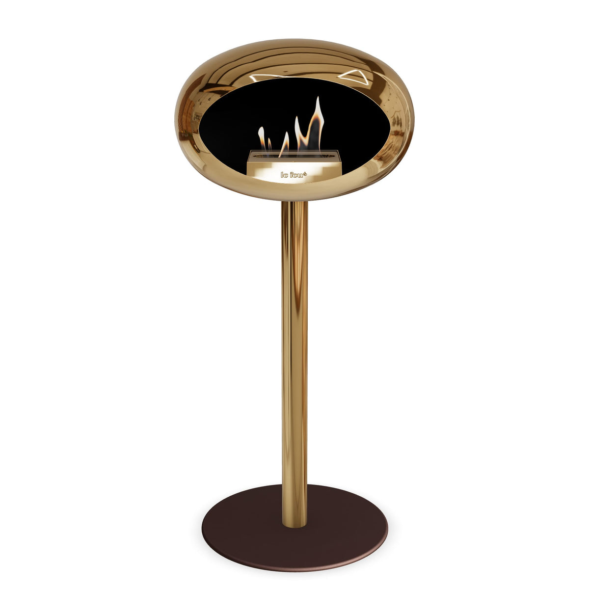 Le Feu Steel High Dome &lt;br&gt;Chromed Rose Gold