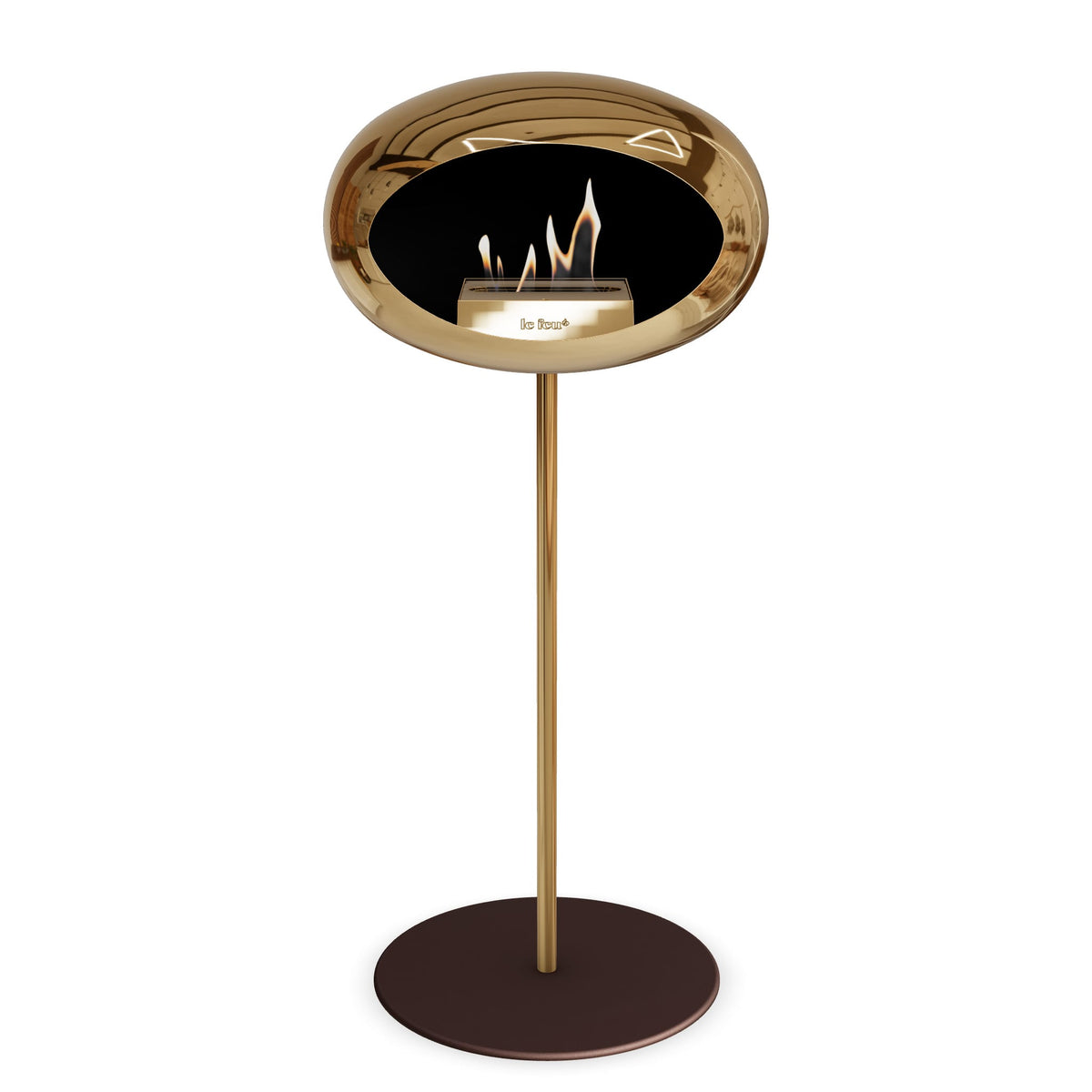 Le Feu Steel High Dome &lt;br&gt;Chromed Rose Gold
