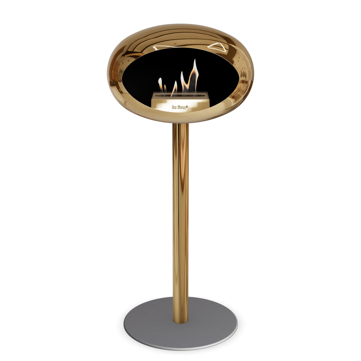 Le Feu Steel High Dome &lt;br&gt;Chromed Rose Gold