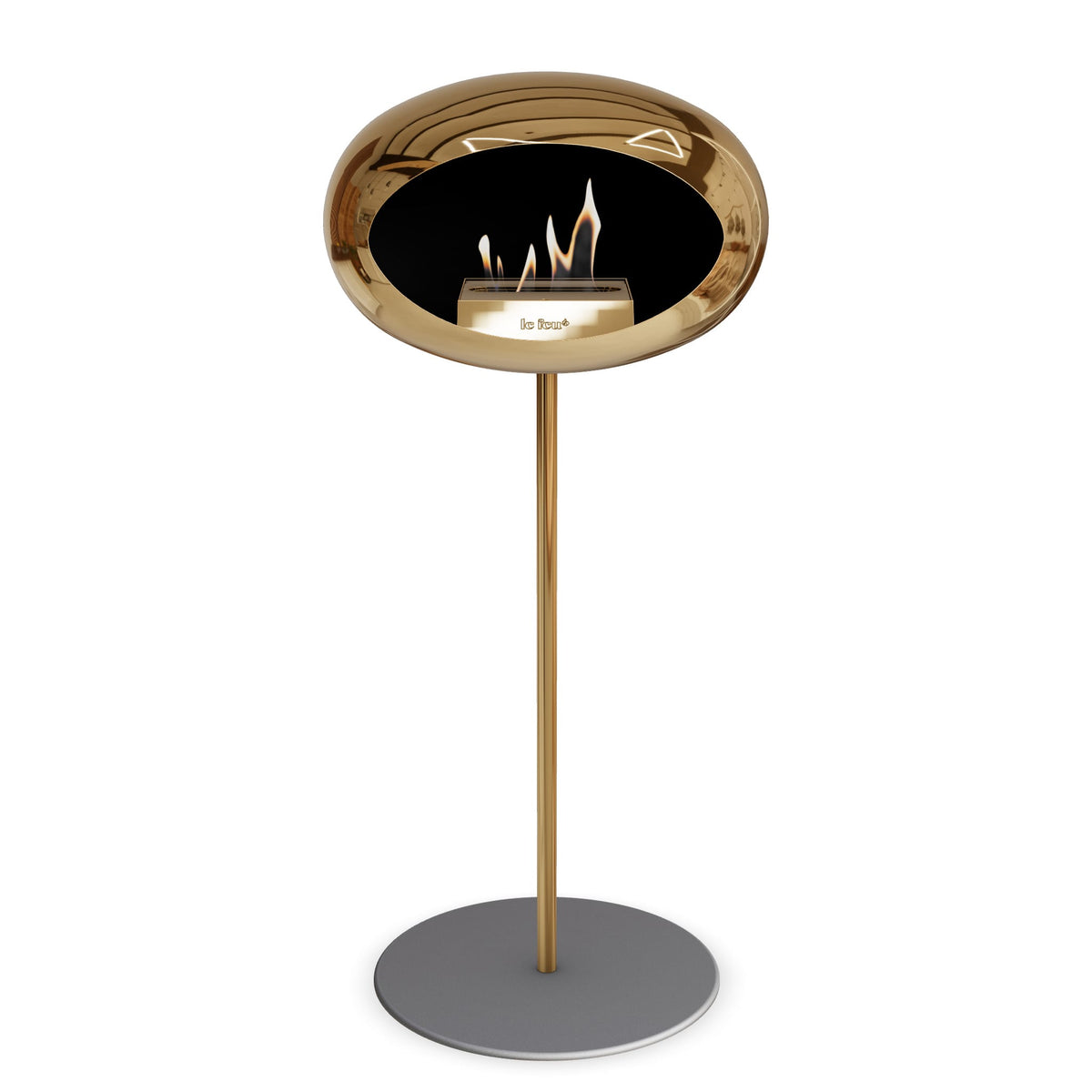 Le Feu Steel High Dome &lt;br&gt;Chromed Rose Gold