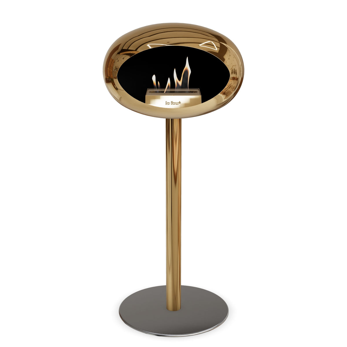 Le Feu Steel High Dome &lt;br&gt;Chromed Rose Gold