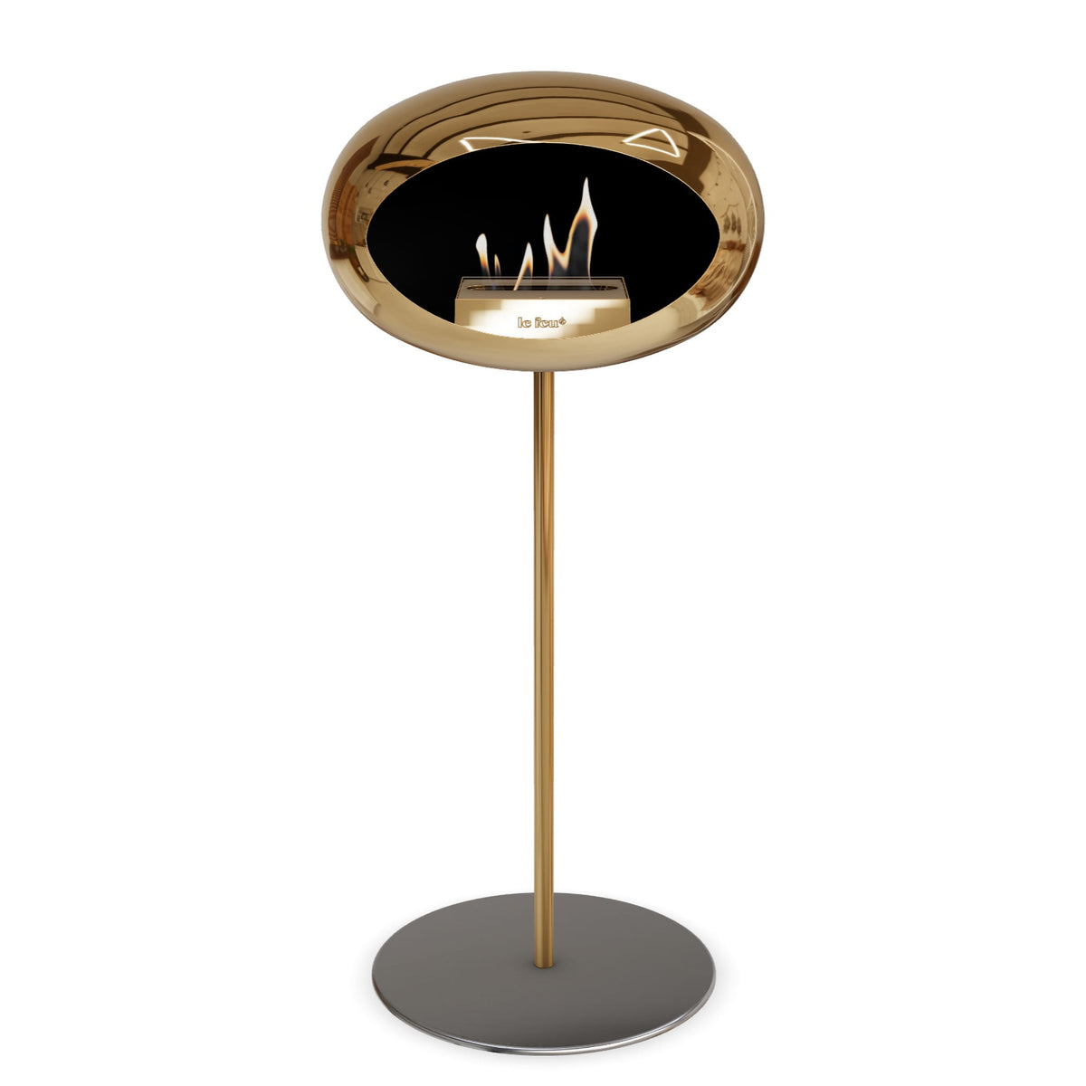 Le Feu Steel High Dome &lt;br&gt;Chromed Rose Gold