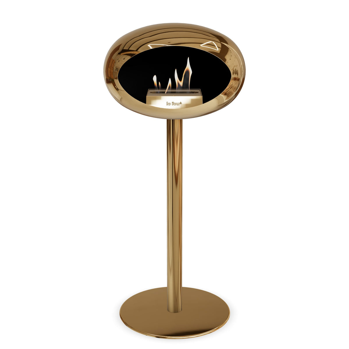 Le Feu Steel High Dome &lt;br&gt;Chromed Rose Gold