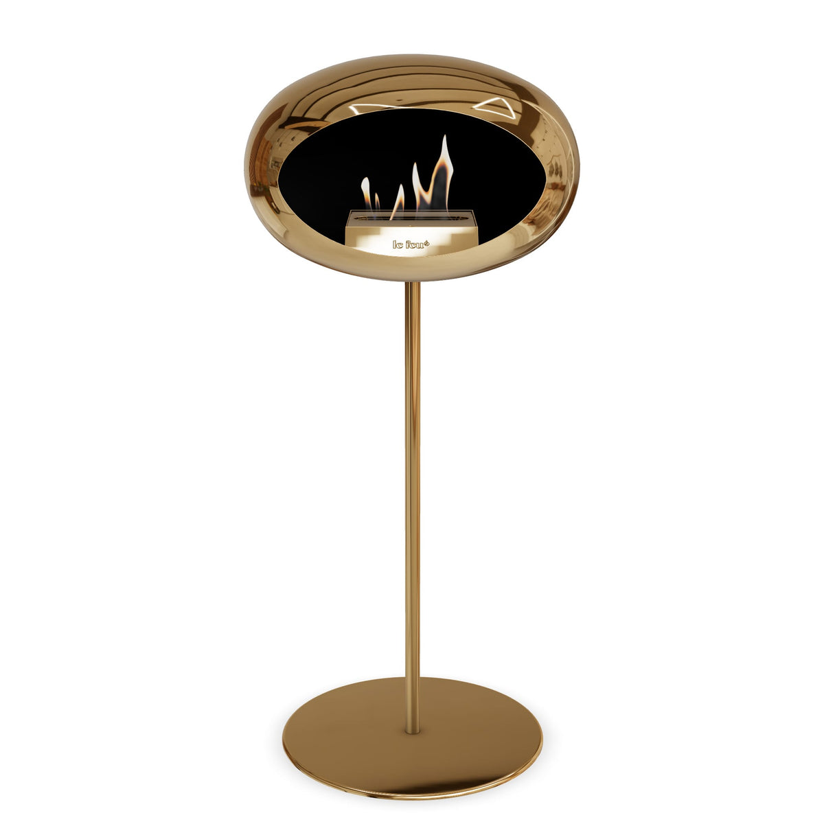 Le Feu Steel High Dome &lt;br&gt;Chromed Rose Gold