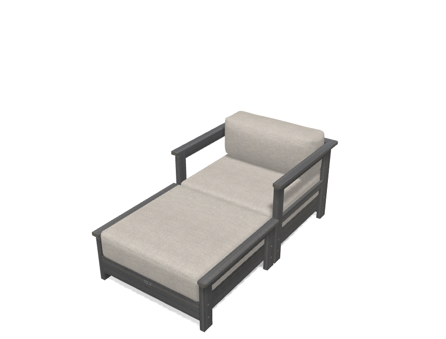 Deep Seat Lounge - Ottoman