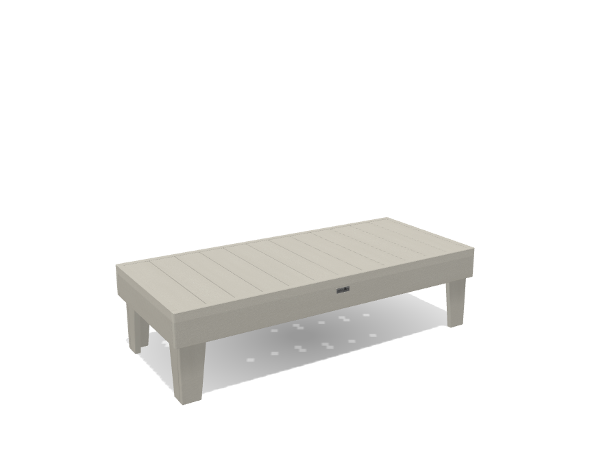 58&quot; Rectangular Coffee Table