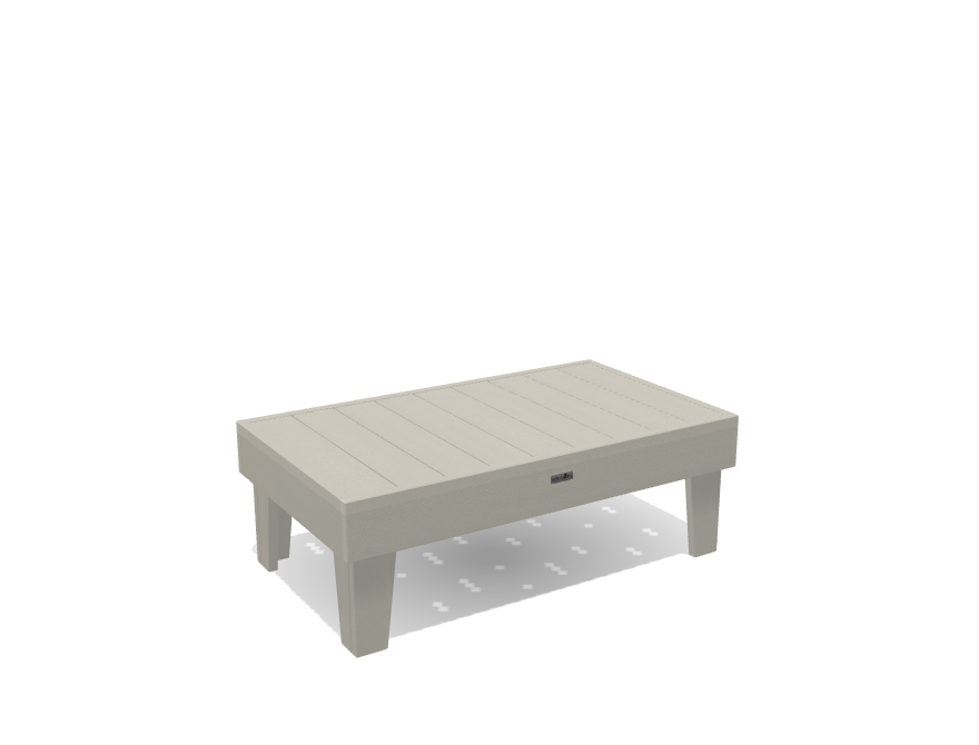 44&quot; Rectangular Coffee Table