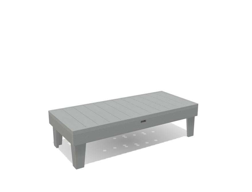 58&quot; Rectangular Coffee Table