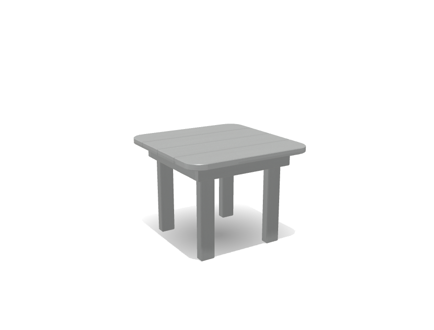 Square End Table