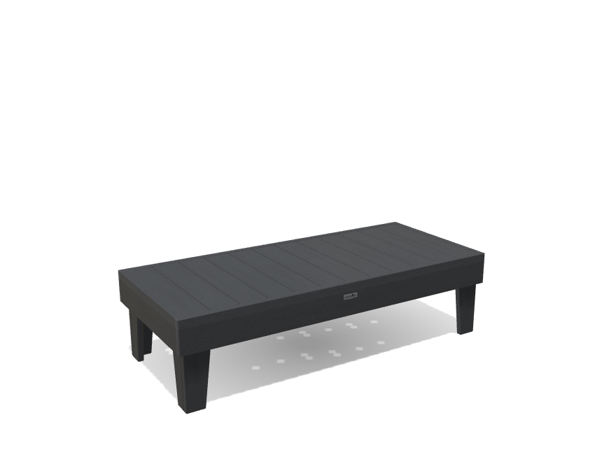 58&quot; Rectangular Coffee Table