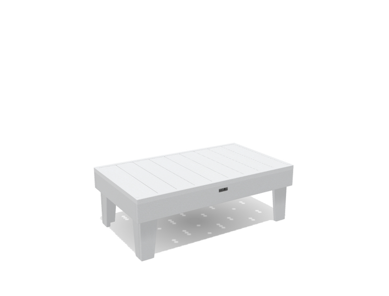 44" Rectangular Coffee Table