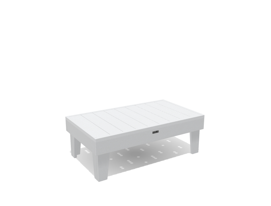 44&quot; Rectangular Coffee Table