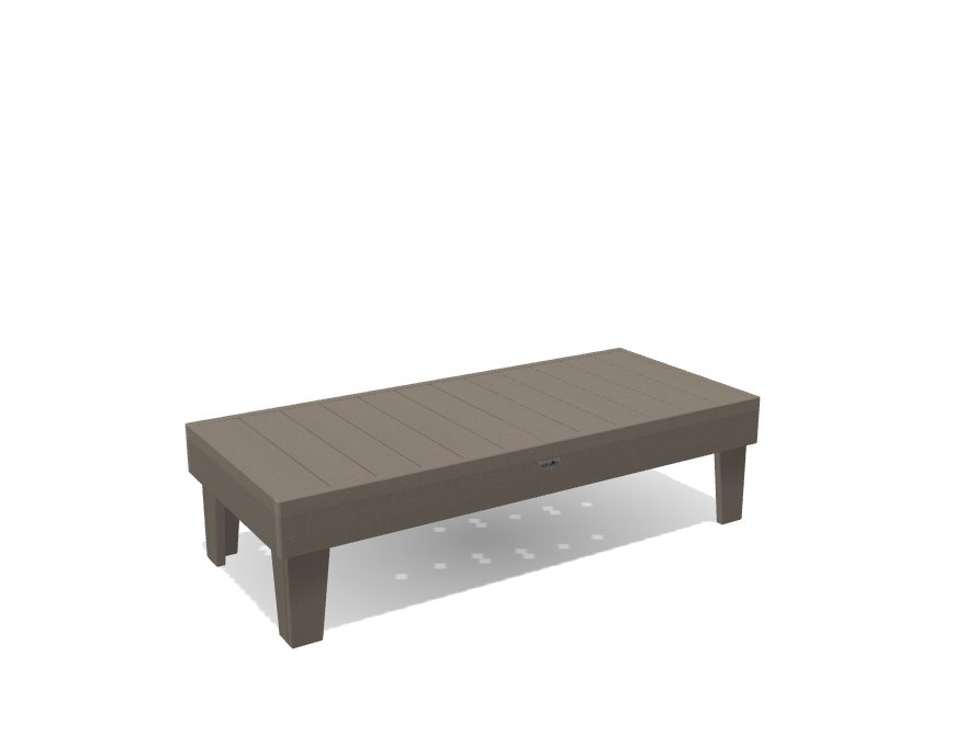 58&quot; Rectangular Coffee Table