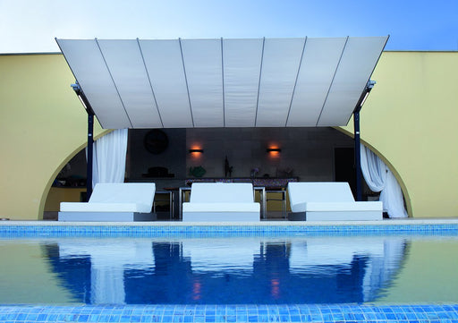 Flexy Dual-Post Umbrella - 10' Width - MY OUTDOOR ROOM