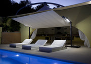Flexy Dual-Post Umbrella - 8' Width - MY OUTDOOR ROOM