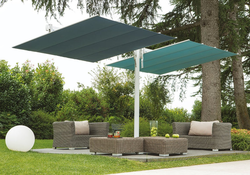 Flexy Twin Dual Shade Umbrella - MY OUTDOOR ROOM