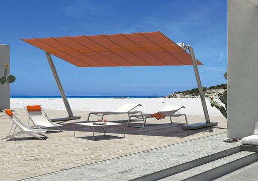 Flexy Zen Dual-Post Umbrella - 10' Width - MY OUTDOOR ROOM
