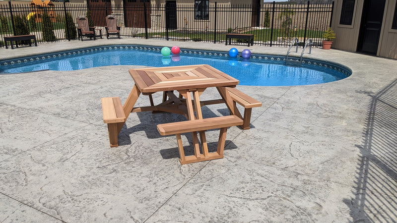 8-seat Square Picnic Table