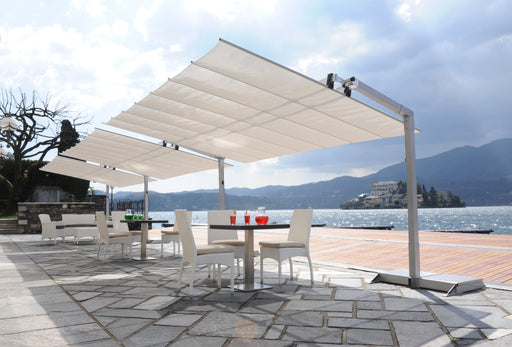 Flexy Dual-Post Umbrella - 8' Width - MY OUTDOOR ROOM
