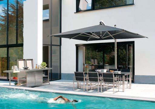 grand patio deluxe umbrella canada sunbrella cantilever | sunbrella umbrella | offset umbrella | 12 foot umbrella added sun protection against skin damage TREASURE GARDEN STARLUX PLUS CANTILEVER