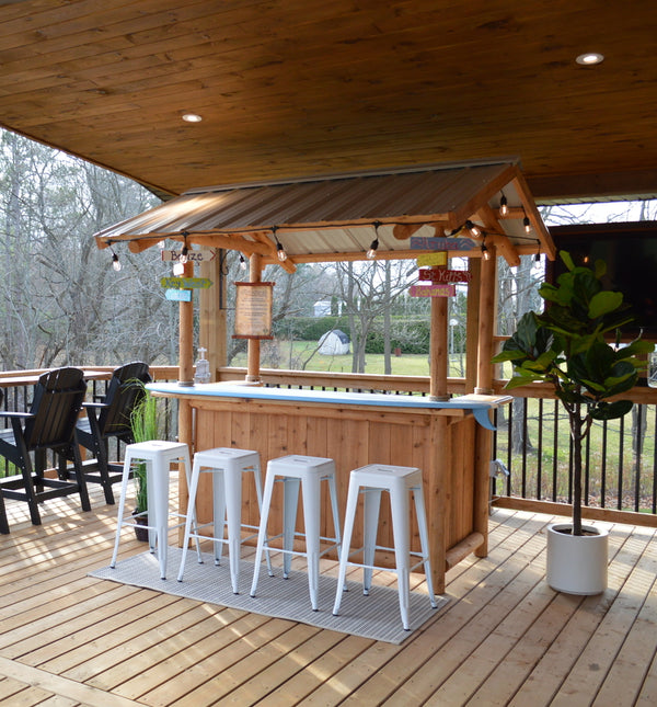 Custom Tiki Bar - Outdoor Tiki Bars | My Outdoor Room - MY OUTDOOR ROOM