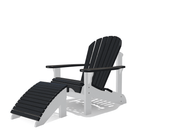Adirondack Foot Rest - MY OUTDOOR ROOM