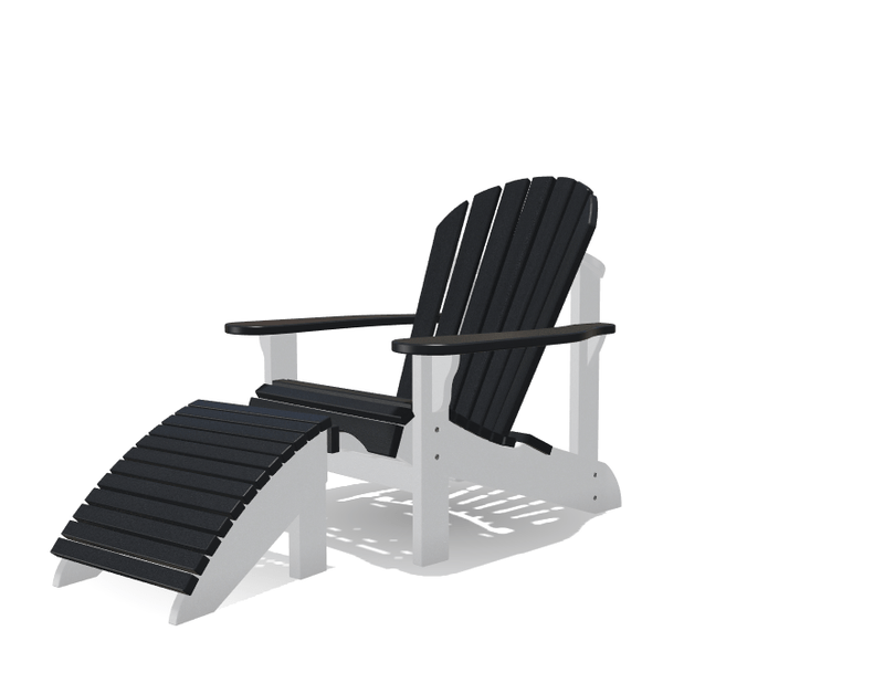 Adirondack Foot Rest - MY OUTDOOR ROOM