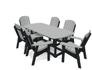 6' Dining Table Set with 6 Chairs - MY OUTDOOR ROOM