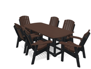 6' Dining Table Set with 6 Chairs - MY OUTDOOR ROOM