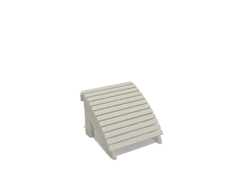 Adirondack Foot Rest - MY OUTDOOR ROOM