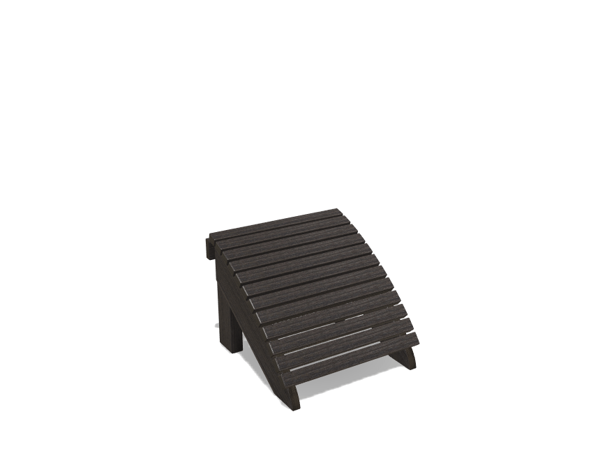 Adirondack Foot Rest Krahn Footstool My Outdoor Room MY