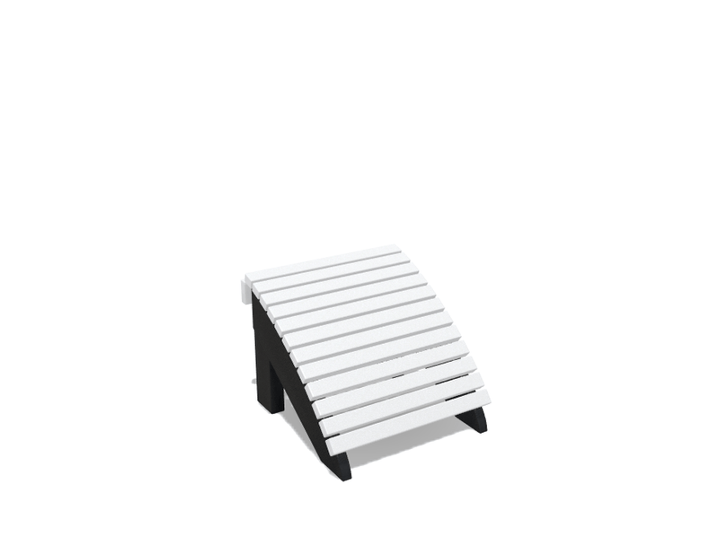 Adirondack Foot Rest - MY OUTDOOR ROOM